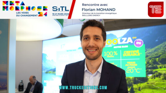 Truckeditions a posé 3 questions à Florian Mohand - Directreur de la transition énergétique BOLLORE ENERGY pendant le salon SITL concernant la transition énergétique et les biocarburants.