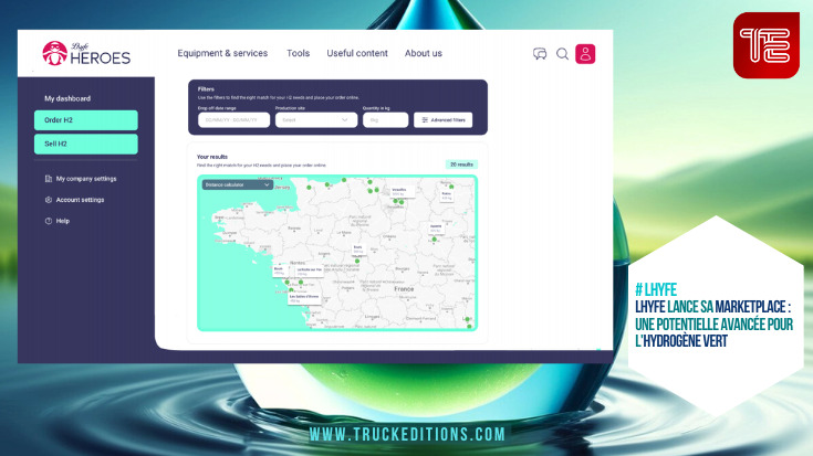 Lhyfe lance sa Marketplace : une potentielle nouvelle avancée pour l'Hydrogène Vert