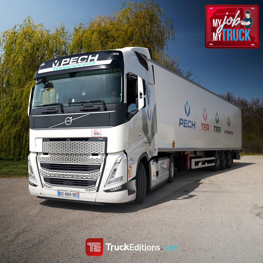 Le Volvo FH 500 4X2 de Coralie Durand