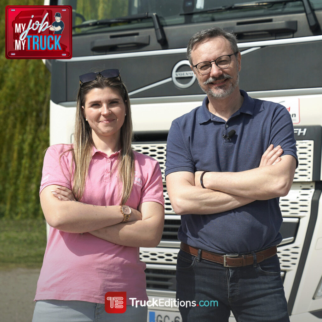 My Job My Truck : la vie au quotidien du transport routier avec Coralie Durand des Transports Pech