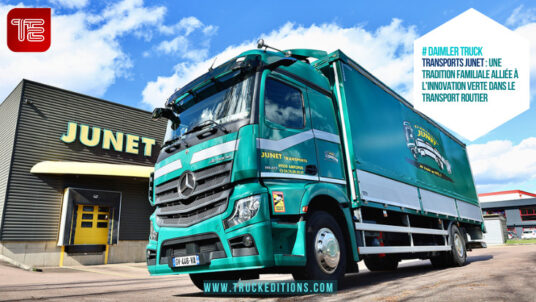 Transports Junet : une tradition familiale alliée à l'innovation verte dans le transport routier