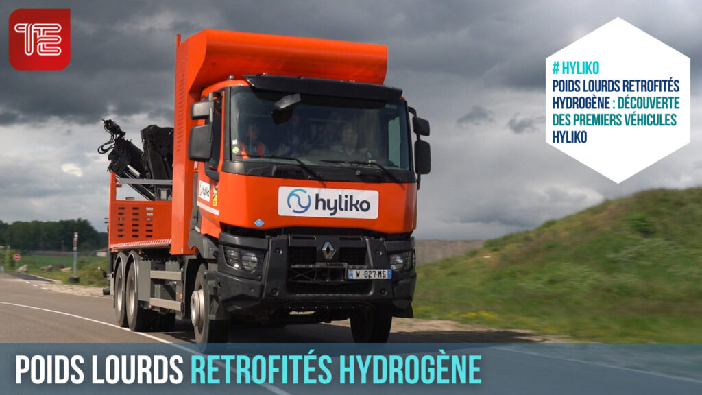 Transport routier : Premier porteur retrofité Hydrogène Hyliko