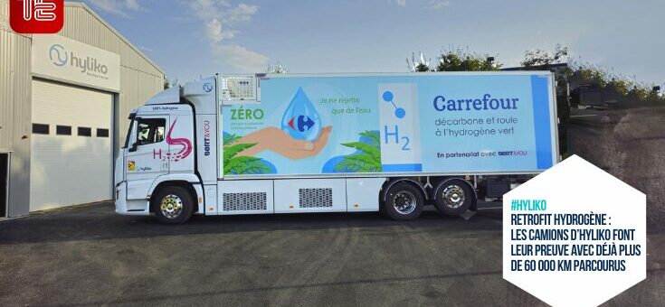 Transport routier et Retrofit hydrogène : les camions d’Hyliko font leur preuve avec déjà plus de 60 000 km parcourus