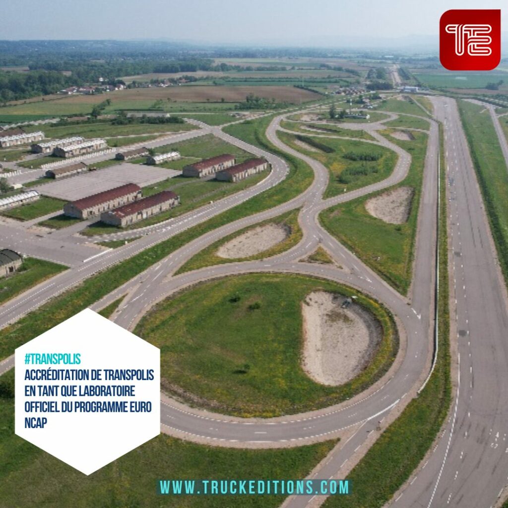 Transport routier et test technologie et sécurité : circuit Transpolis