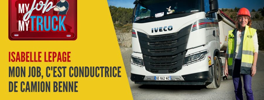 My Job My Truck : transport de granulats – Isabelle Lepage - Groupe ATIL & GTS sur Truckeditions.com