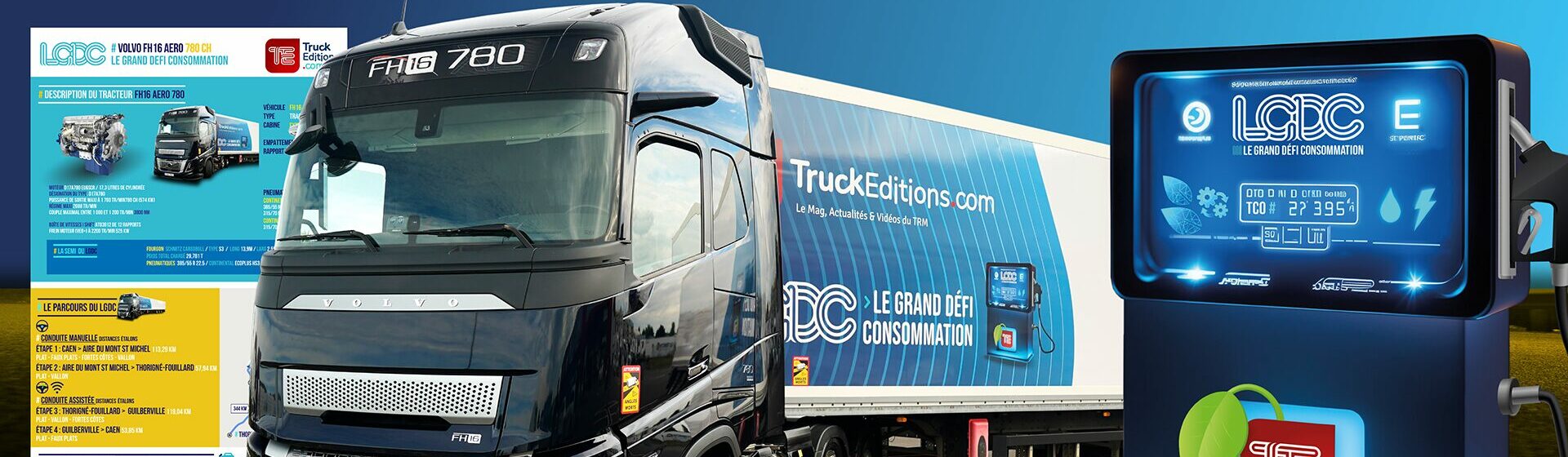 Le Grand Défi Consommation : quand le Volvo FH16 Aero 780 réinvente la route