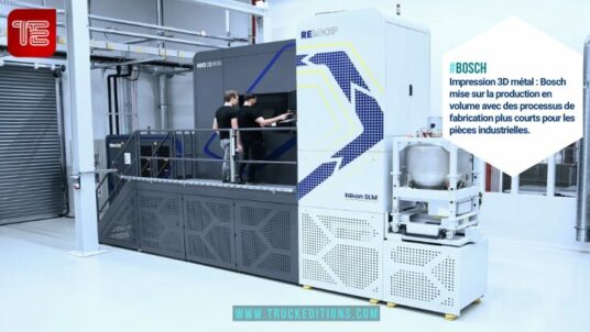 Impression 3D métal : Bosch mise sur la production en volume avec des processus de fabrication plus courts pour les pièces industrielles.