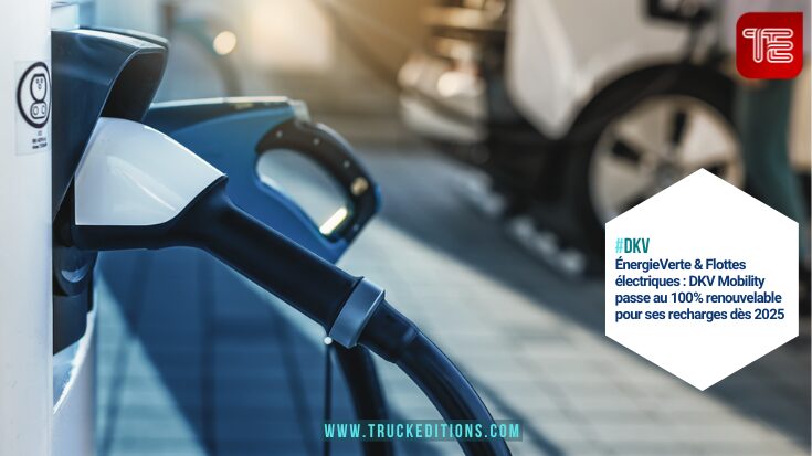 Carte DKV +Charge sur borne électrique