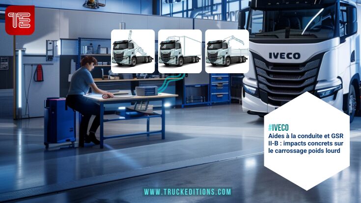 Formation carrossiers GSR II-B, Châssis IVECO avec ADAS, Interface carrossage