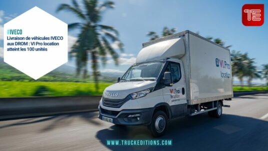 Véhicules IVECO Daily livrés en Guadeloupe