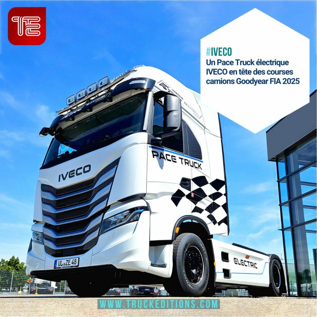 Premier Pace Truck 100 % électrique sur l’ETRC 2025 