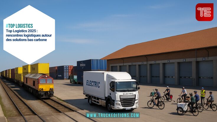Visite logistique Lahaye -démonstration cyclologistique - conférence économie circulaire