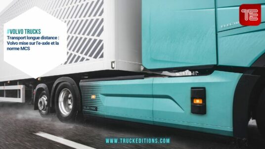 Camion Volvo FH Aero Electric et e-axle Volvo