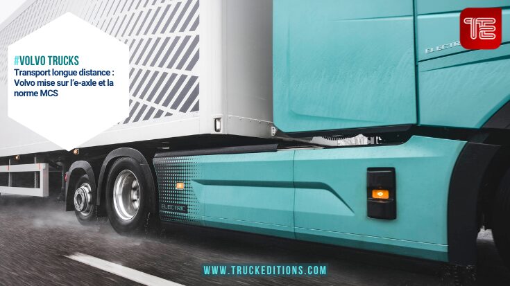 Camion Volvo FH Aero Electric et e-axle Volvo
