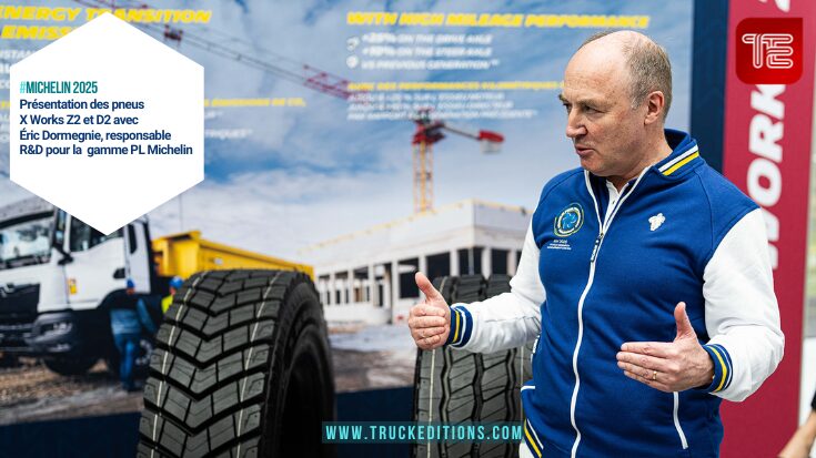 Éric Dormegnie, responsable R&D pour la  gamme PL Michelin