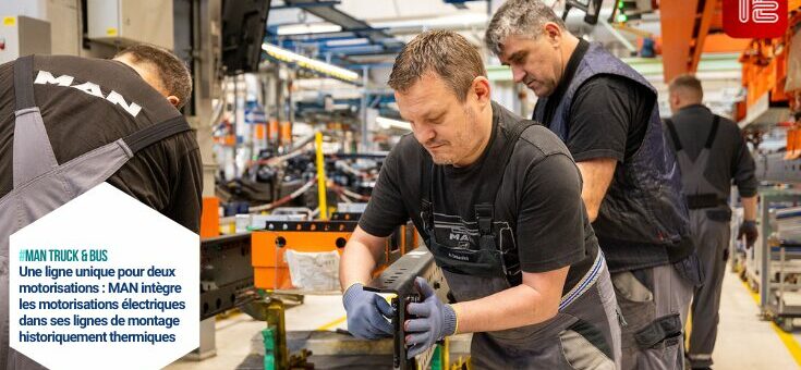 MAN intègre l’électrique à sa production quotidienne à Munich