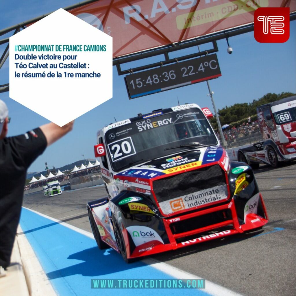 podium Freightliner Championnat Camions