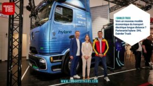 Camion électrique eActros 600 chez DHL