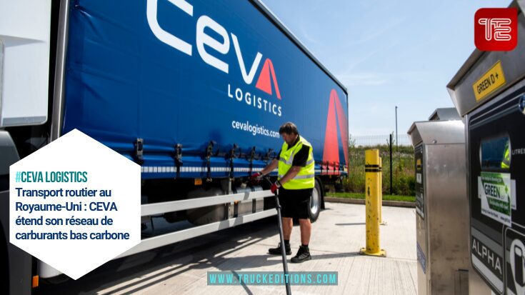 2 CEVA Logistics équipe 18 de ses sites au Royaume-Uni avec des réservoirs de biocarburant HVO100
