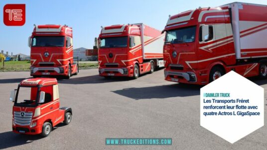 Livraison Actros Fréret Daimler