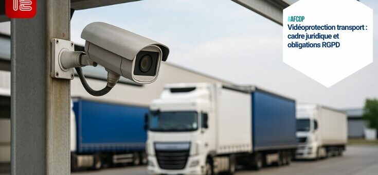 Vidéoprotection transport - cadre juridique et obligations RGPD