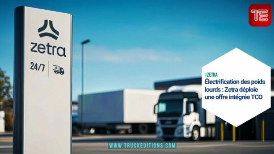 Station recharge Zetra et Camion poids lourd électrique