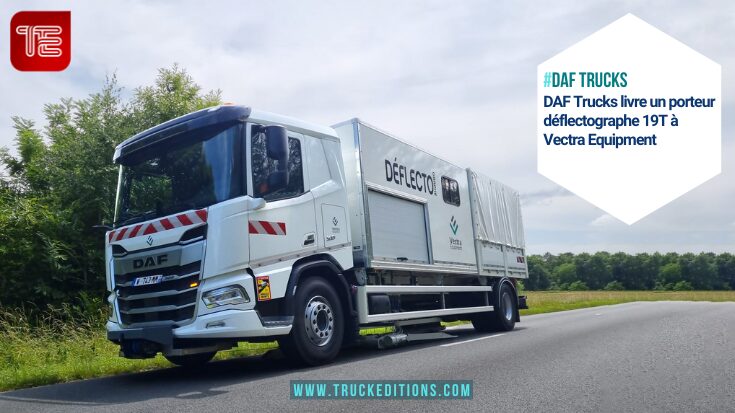DAF Trucks livre un porteur déflectographe 19T à Vectra Equipment