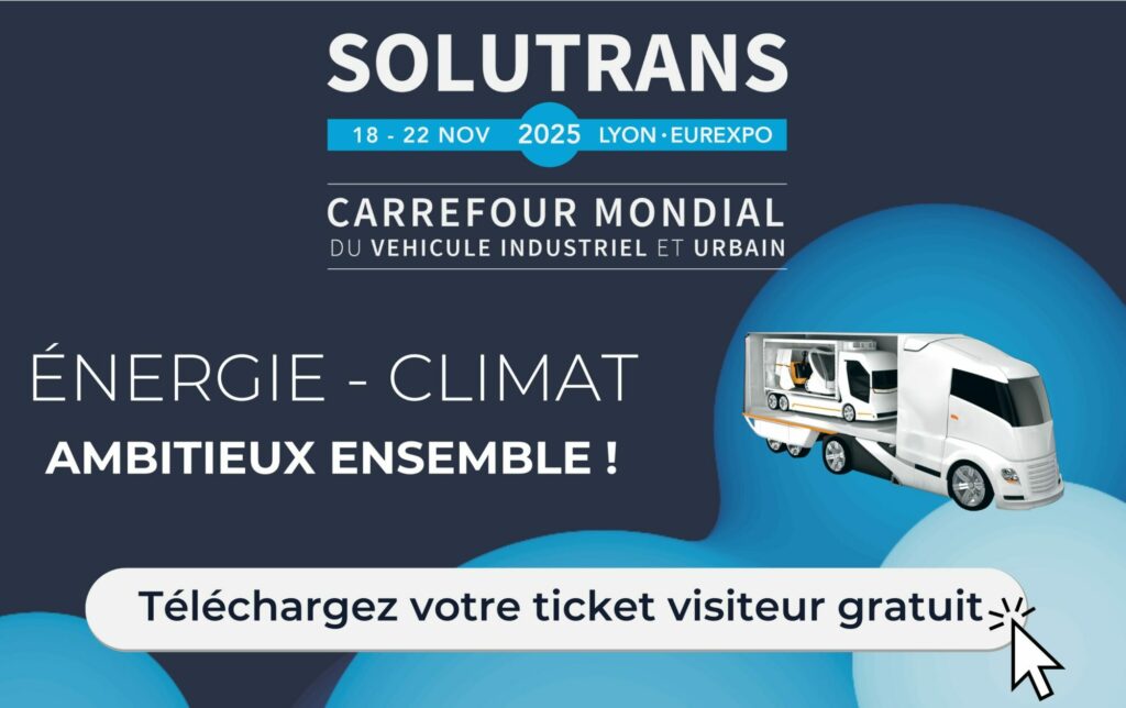 Téléchargez votre ticket visiteur gratuit pour Solutrans 2025