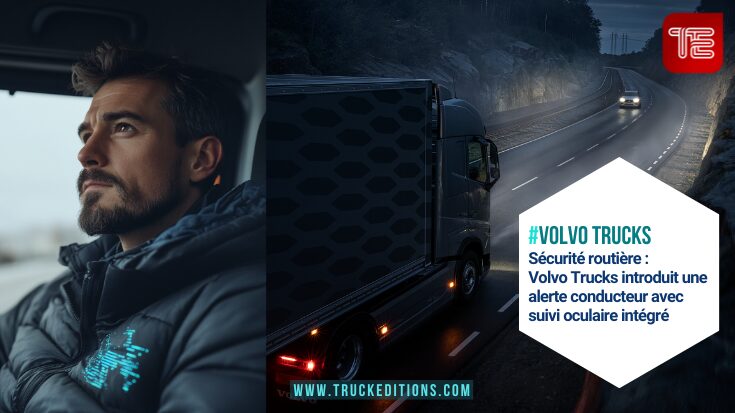 Sécurité routière - Volvo Trucks introduit une alerte conducteur avec suivi oculaire intégré