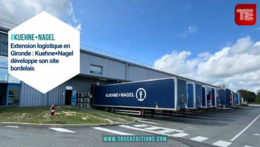 Quai logistique Kuehne+Nagel à Saint-Médard-d’Eyrans