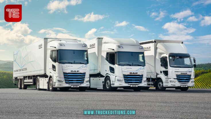 gamme DAF Trucks Electric 2025
