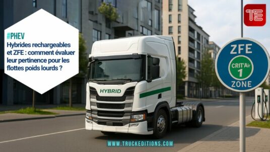 Hybrides rechargeables et ZFE : comment évaluer leur pertinence pour les flottes poids lourds ?