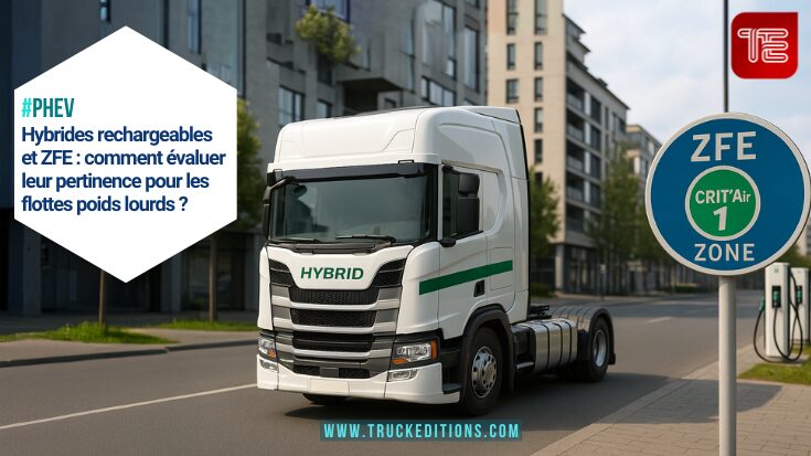 Hybrides rechargeables et ZFE : comment évaluer leur pertinence pour les flottes poids lourds ?