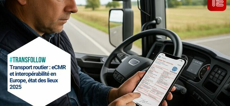 Transport routier : eCMR et interopérabilité en Europe, état des lieux 2025