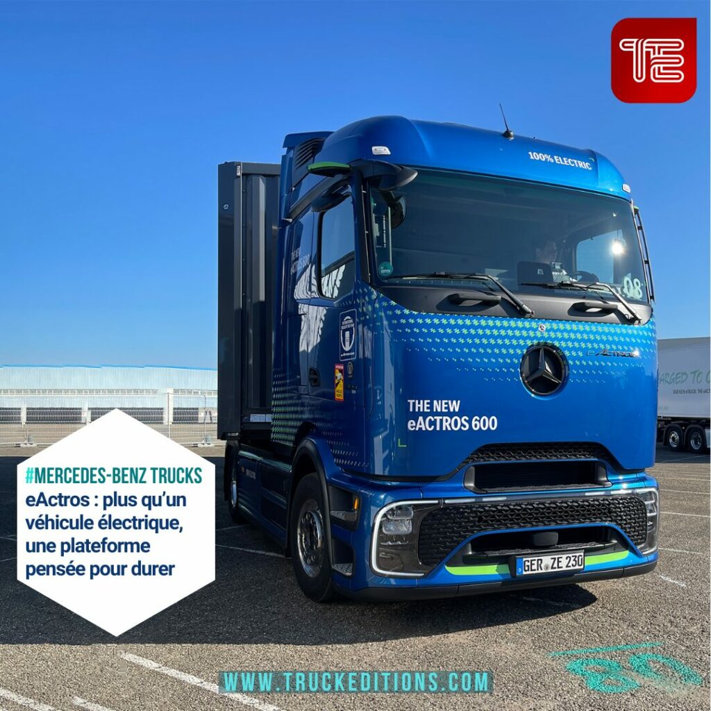 eActros 600 Mercedes-Benz Trucks - Truckeditions