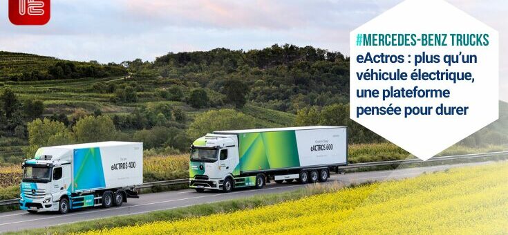 eActros 600 cabine ProCabin et eActros 400 cabine ProCabin