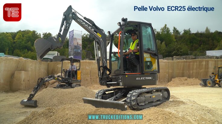Pelle ECR25 Volvo électrique
