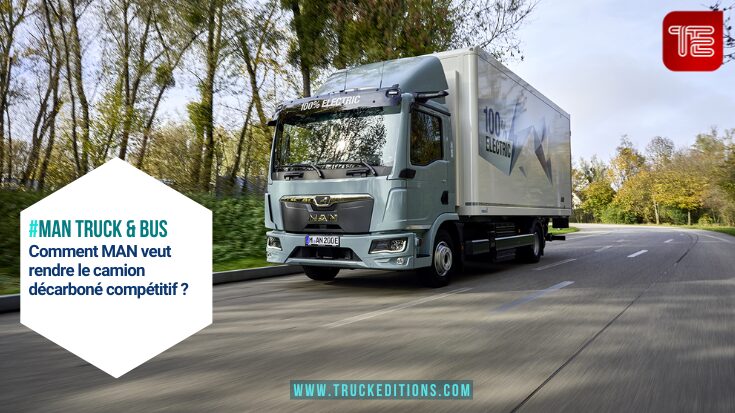 première mondiale du MAN eTGL frigorifique