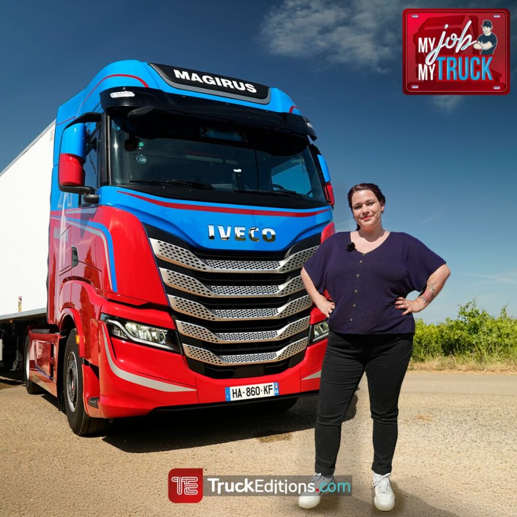 Ambre Ruggirello et son S-WAY IVECO Magirus de 570 ch