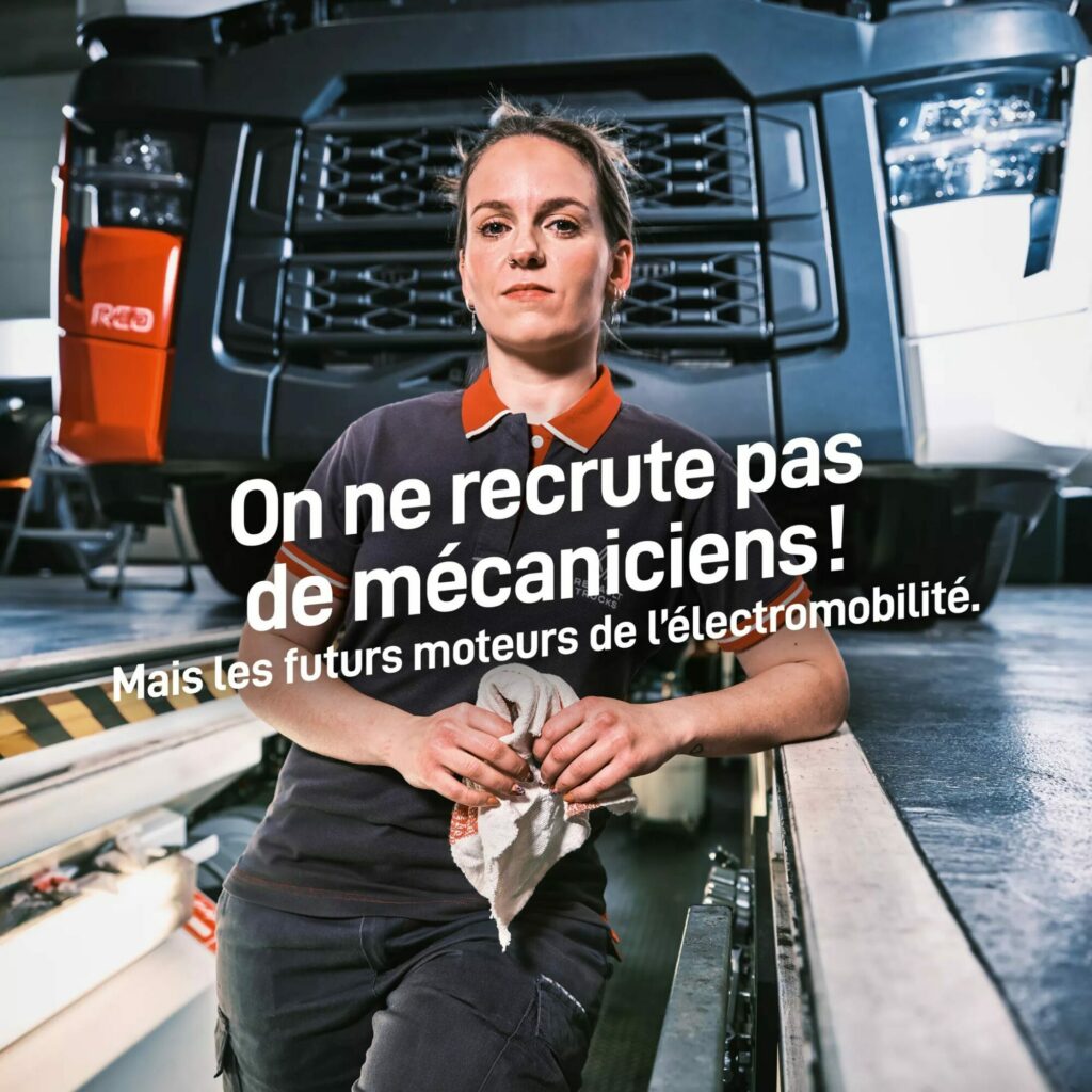 On ne recrute pas de mécaniciens ! Mais les futurs moteurs de l'électromobilité