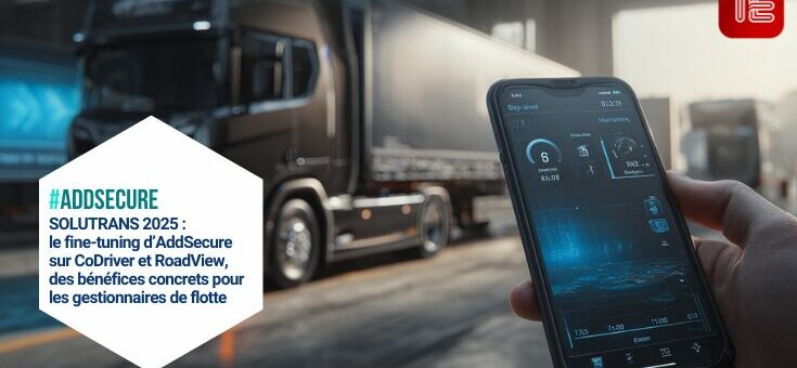 Solutrans 2025 : le fine-tuning d’AddSecure sur CoDriver et RoadView, des bénéfices concrets pour les gestionnaires de flotte