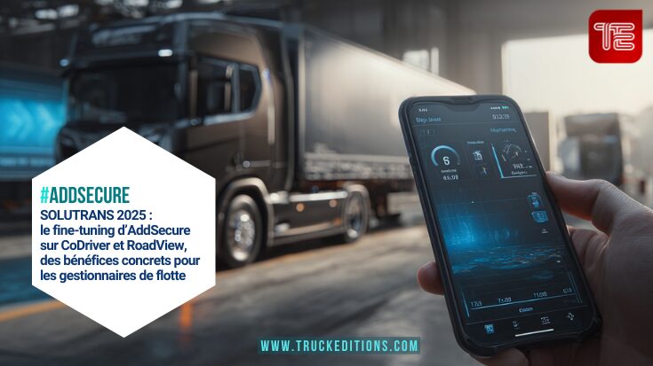 Solutrans 2025 : le fine-tuning d’AddSecure sur CoDriver et RoadView, des bénéfices concrets pour les gestionnaires de flotte