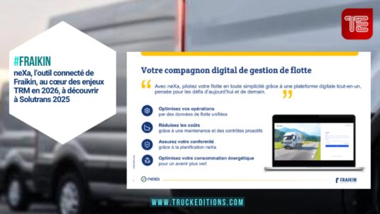 neXa : Fraikin mise sur l’interconnexion pour améliorer la gestion de flotte. lire sur Truckeditionscom