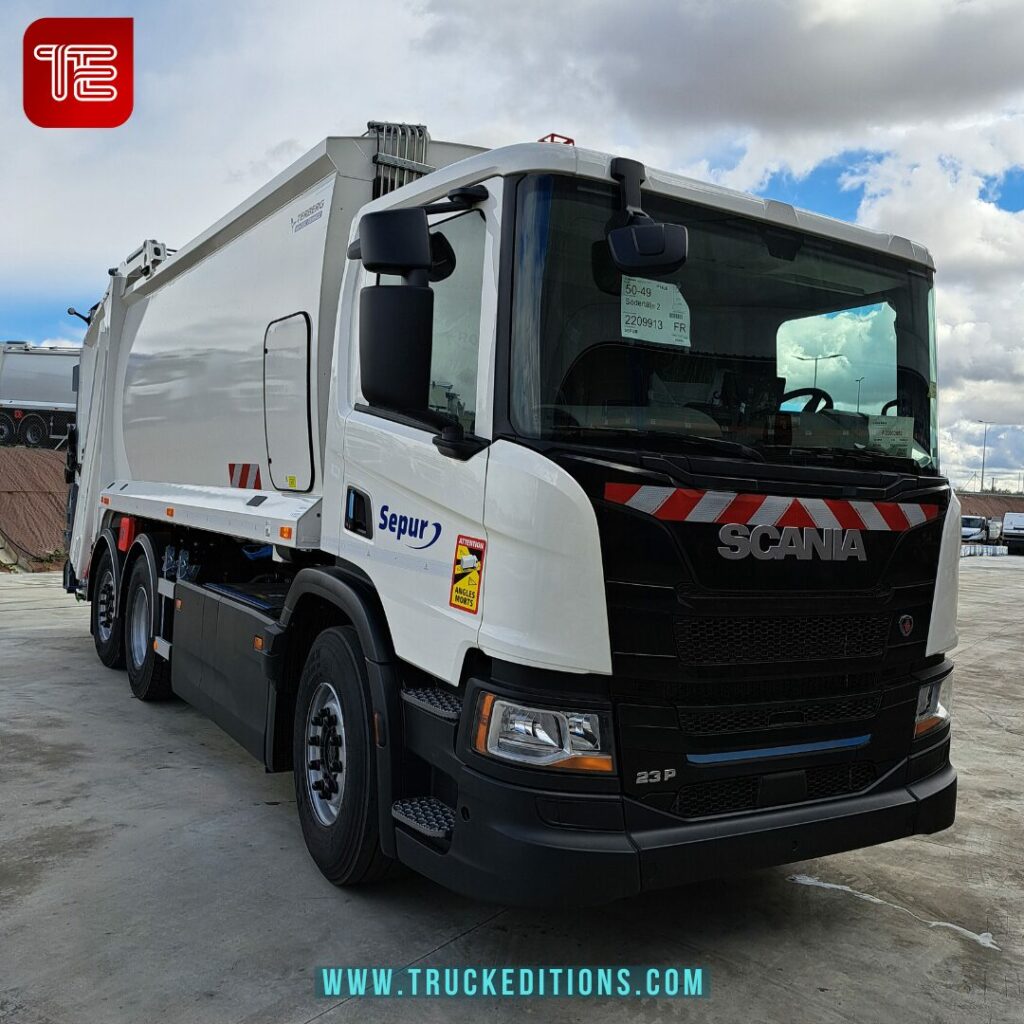 BOM electric Scania Sepur Truckeditions