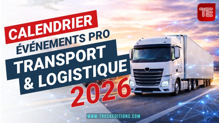 Calendrier 2026 des événements Transport, Logistique & Mobilités – Truckeditions