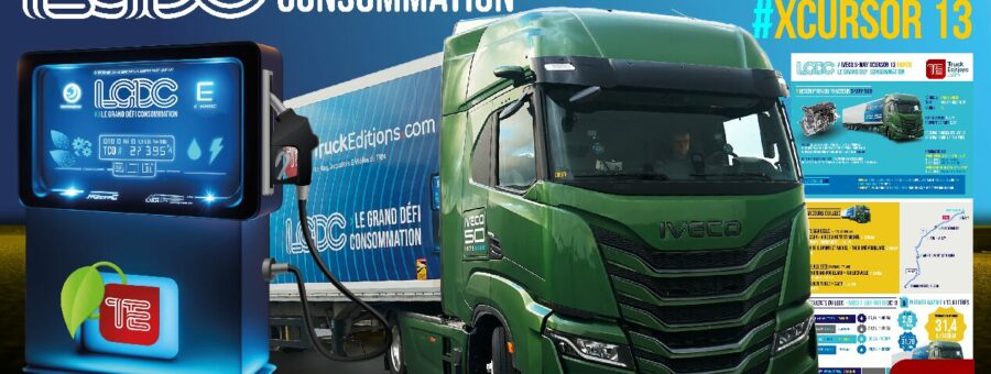 1. Test consommation : Iveco S-Way 500 xCursor 13 sur 344 km Caen-Rennes
