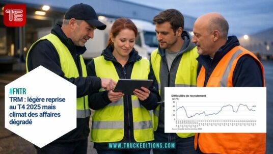 Transport routier : une reprise partielle à confirmer en 2026