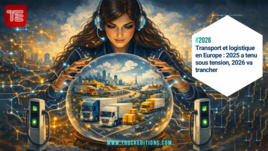 Transport et logistique en Europe : 2025 sous tension, enjeux 2026