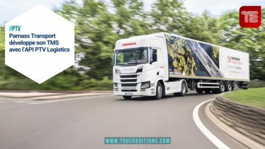 Parnass Transport choisit l’API PTV pour un pilotage logistique personnalisé
