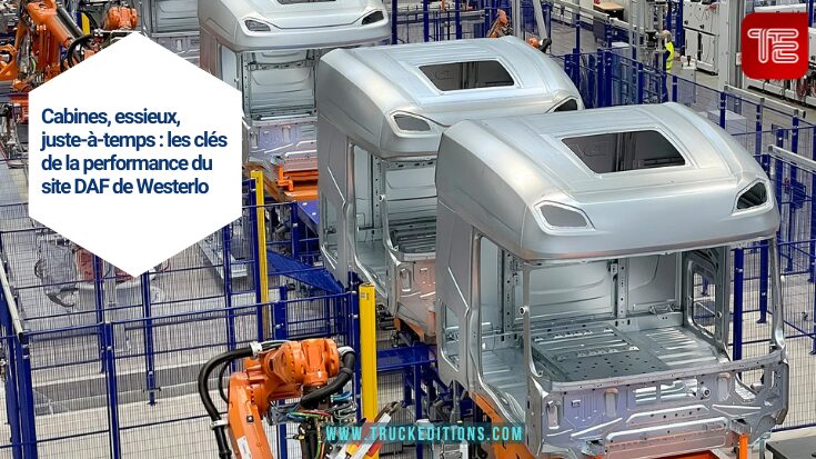 Atelier peinture cabines DAF Westerlo, modernisation et réduction d’empreinte